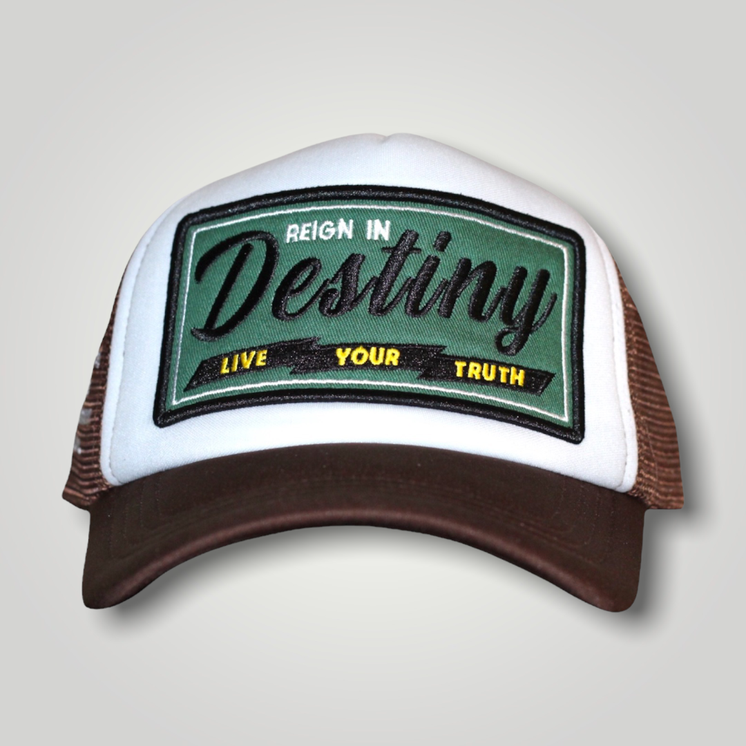 “LIVE YOUR TRUTH” trucker hat