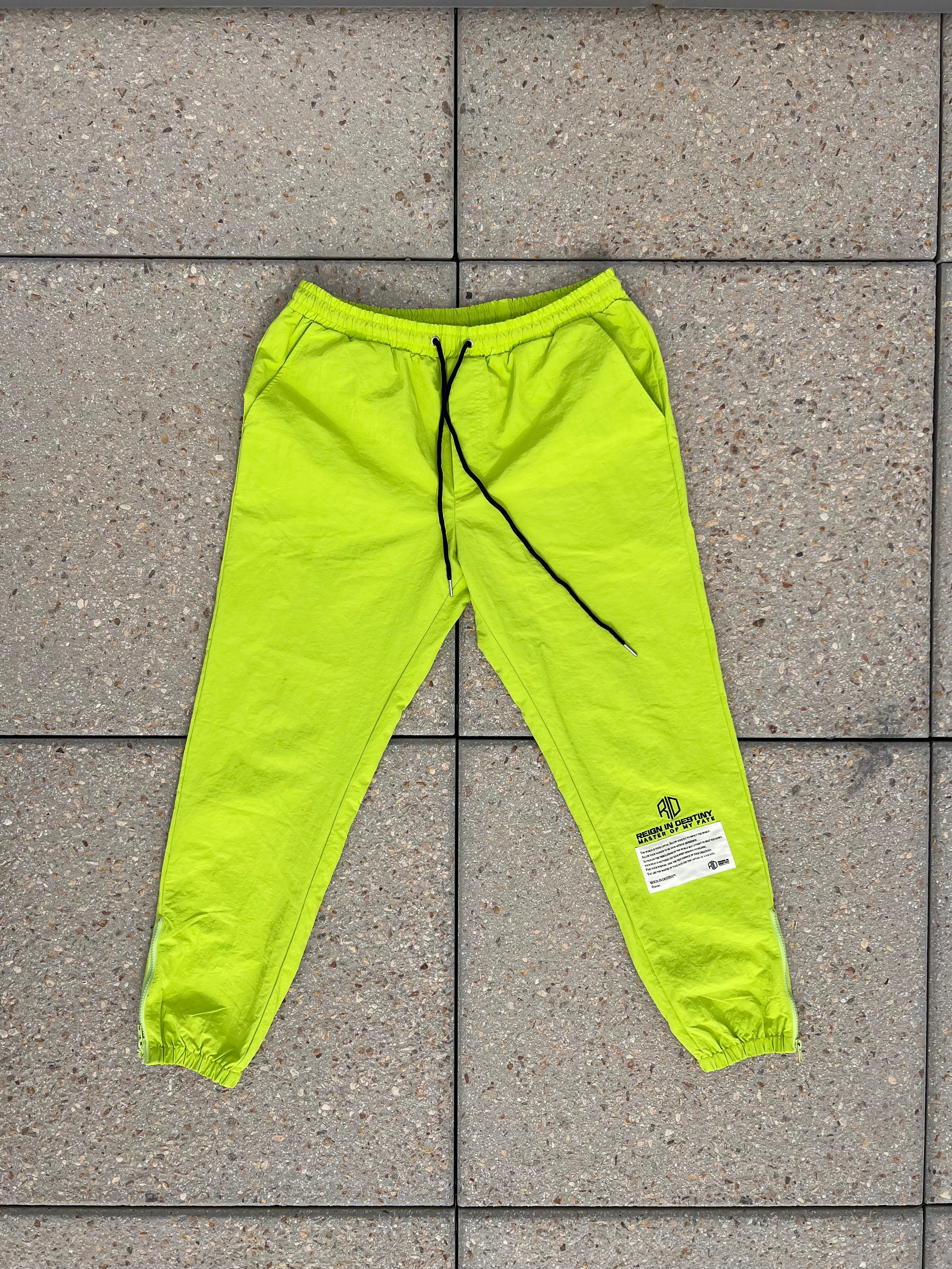 Nylon track pants